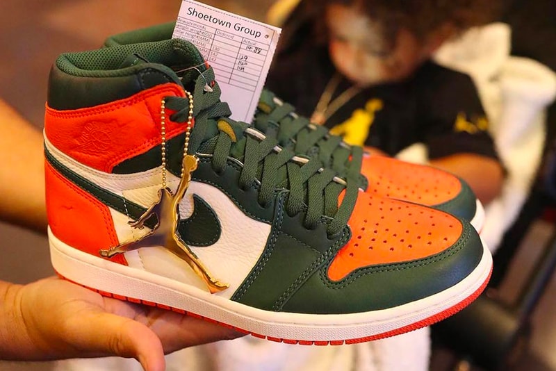 DJ Khaled Solefly x Air Jordan 1 Art Basel Miami shoes mia jordan michael jordan sneakers patent leather Florida 305 rap music producer 