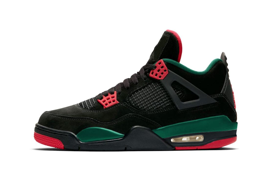 retro 4s black and red