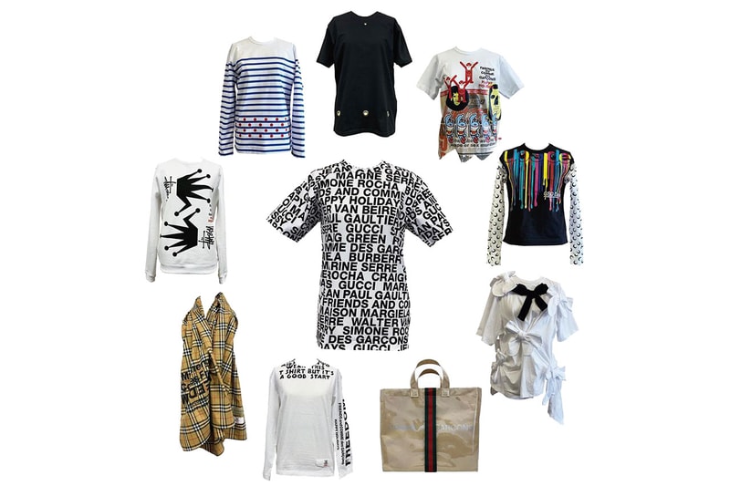 comme des garcons dover street market ginza rei kawakubo Gucci, Maison Margiela, Burberry, Stussy, Jean Paul Gaultier, Craig Green, Walter Van Beirendonck, Marine Serre Simone Rocha collaborations exclusive holiday drop release capsule collection 2018 november black friday