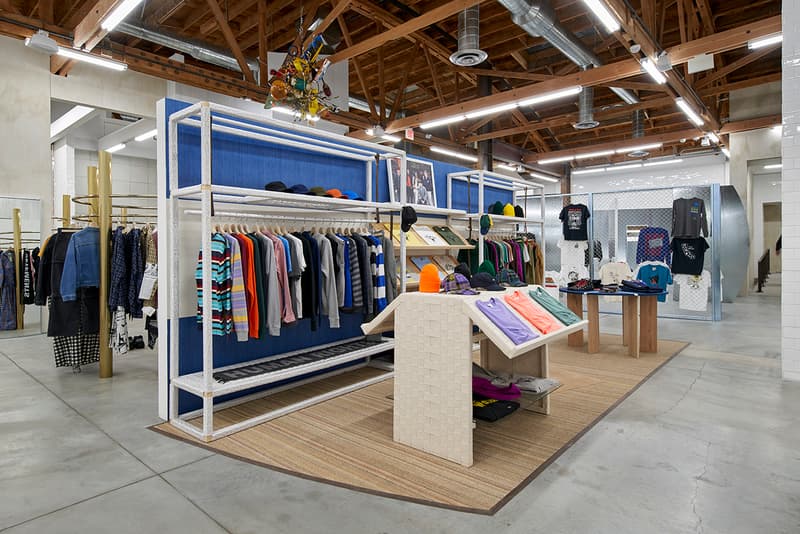 Dover Street Market Los Angeles Inside Look Now Open Details Store Shop Date BETTER™ Gift Shop BLACK Comme des Garçons Chanel Fine Jewelry Charles Jeffery Loverboy doublet ERL Nike IDEA Jacquemus Maison Margiela Marine Serre Melitta Baumeister NikeLab Noah NYC noir Kei Ninomiya Off White™ Virgil Abloh Palace Skateboards Pat McGrath LABS x The MET Raf Simons sacai Simone Rocha Stüssy Stephen Jones