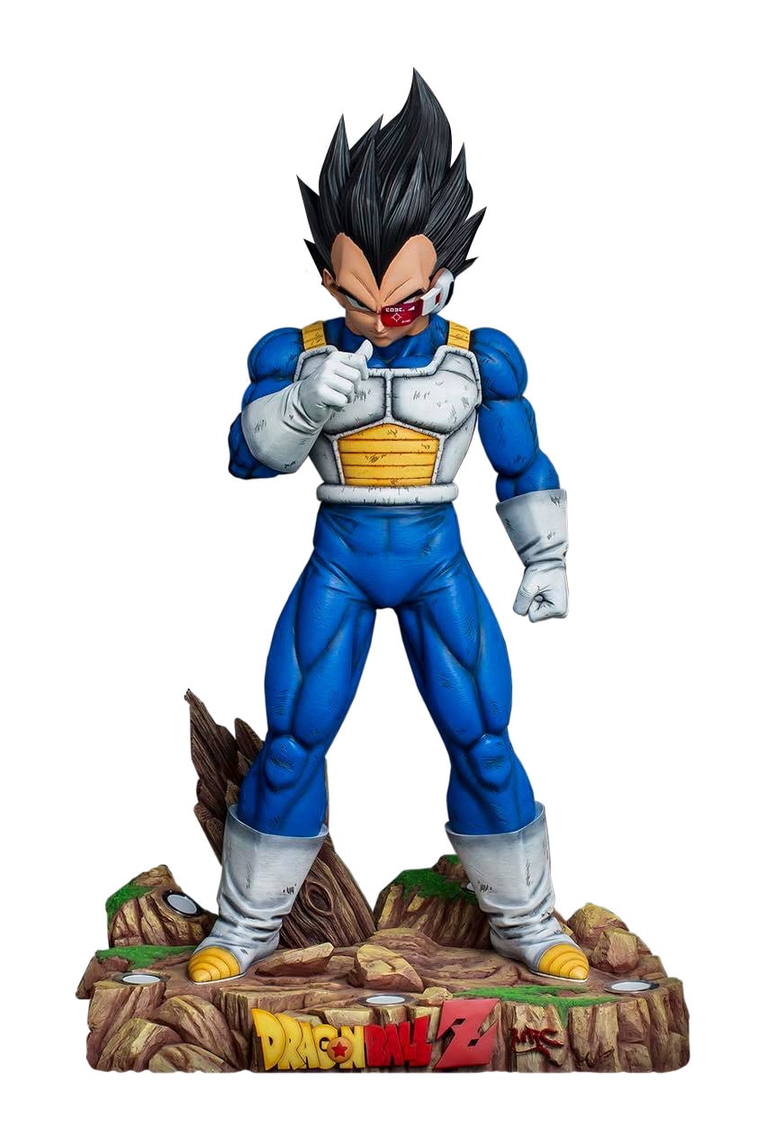 Dragon Ball Z Super Yumr MRC Life Size Vegeta Resin Statue Bust Collectible 1:1 Scale