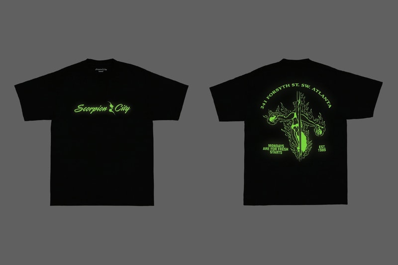 Drake Magic City Scorpion City Capsule glad whip white pole girls Atlanta white red glow in the dark hoodie t shirt sweat pants shorts