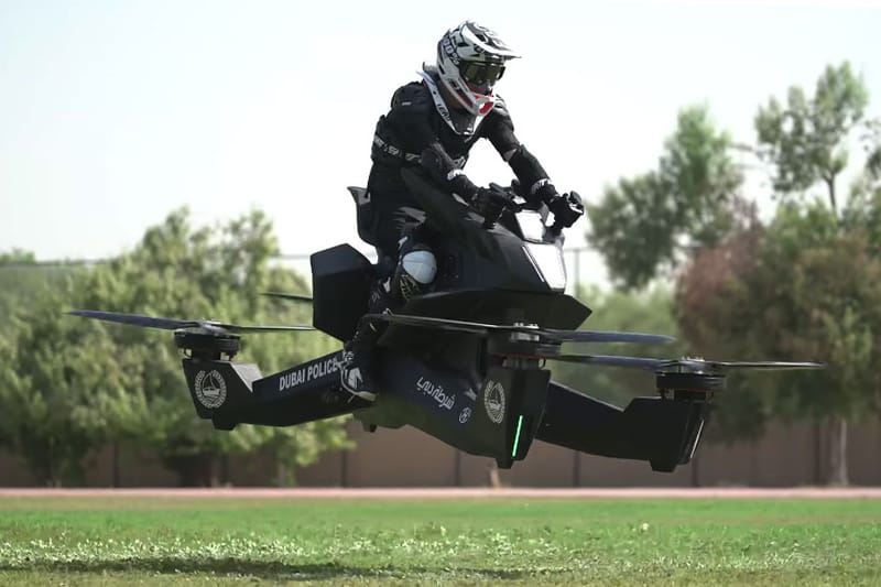 Watch the Dubai Police's New Hoverbike in Action