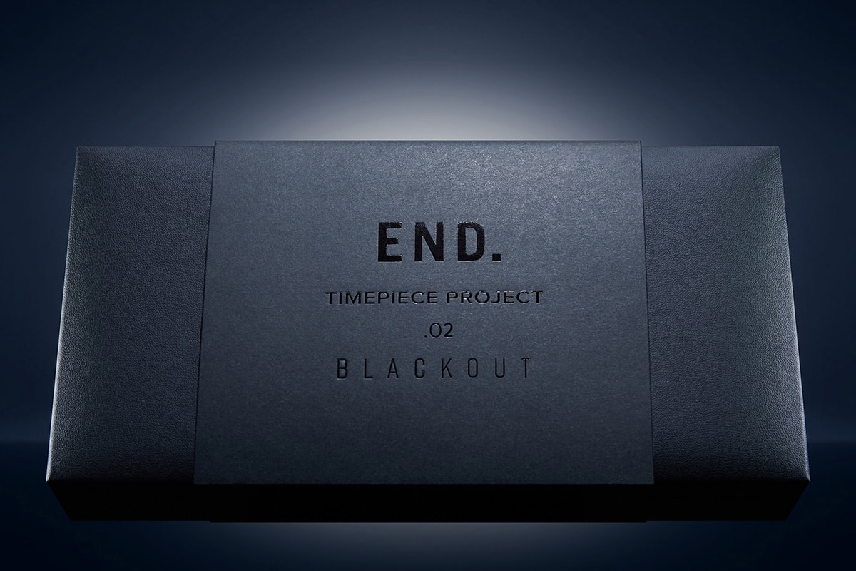 END. x Timex ‘Blackout’ Timepiece Project.02