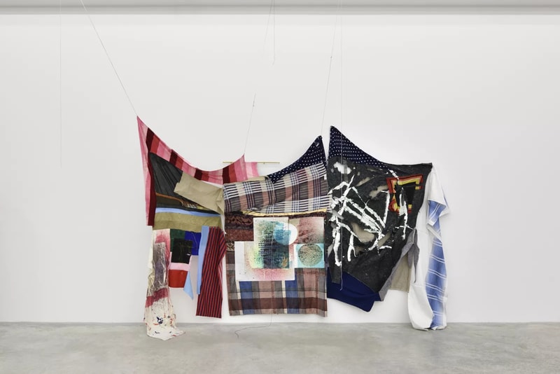 eric n mack brooklyn museum solo exhibition artworks textile art installations