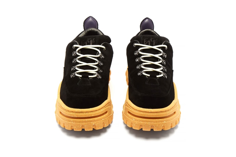 Eytys Angel Suede Speckled Brown Sole Release footwear shoes sneakers trainers fw18 fall winter 2018