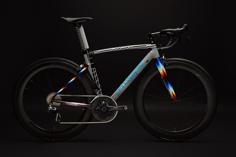 Felipe Pantone Wraps Romance x Specialized Bicycle With Glitchy Graphics
