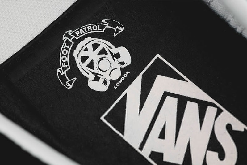 Footpatrol x Vans Vault Collection Release Date Classic Slip-On LX, Sk8-Hi  Old Skool LX price info collaboration sneaker colorway black 