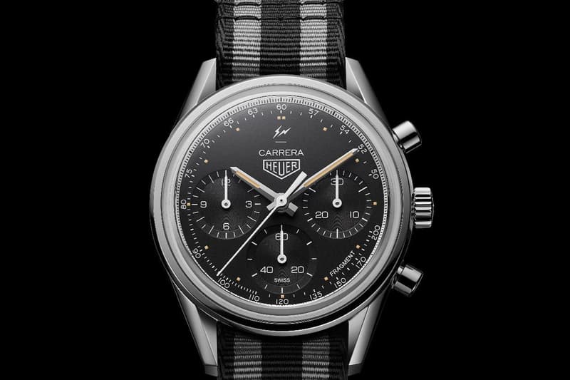 fragment design TAG Heuer Watch Collab Carerra Model For Sale Information Collaboration