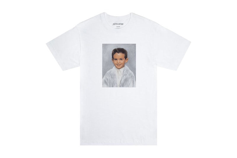 Fucking Awesome dylan rieder capsule shirt long short sleeve skate board deck white black dipped school photograph print image