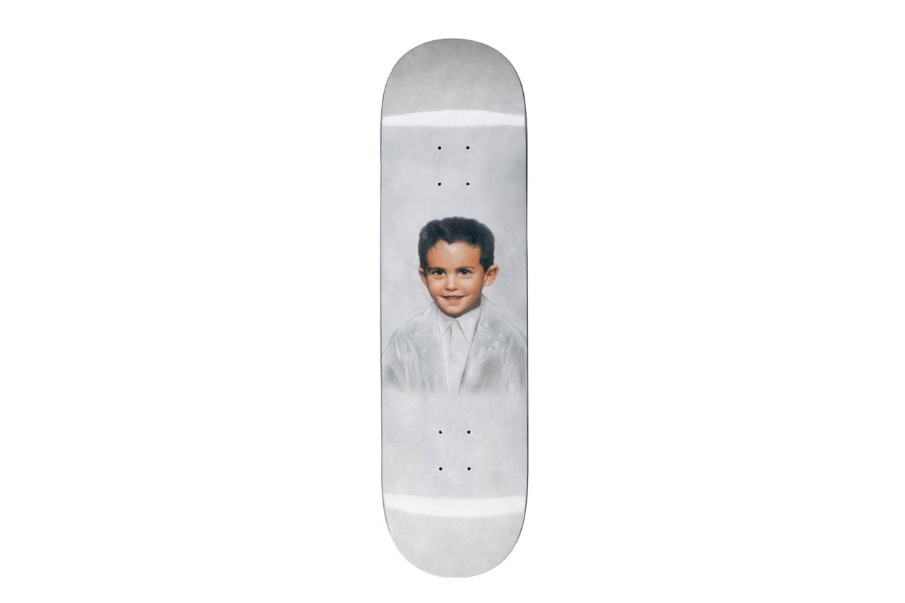 Fucking Awesome dylan rieder capsule shirt long short sleeve skate board deck white black dipped school photograph print image