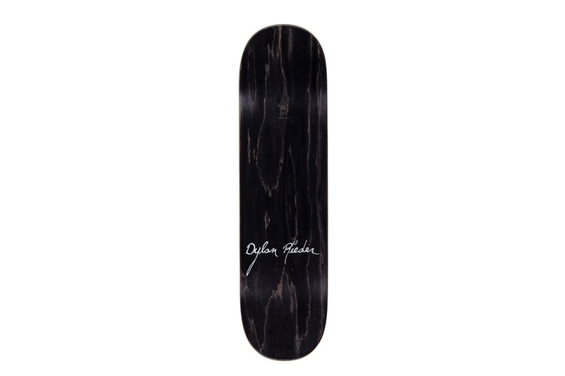 Fucking Awesome dylan rieder capsule shirt long short sleeve skate board deck white black dipped school photograph print image