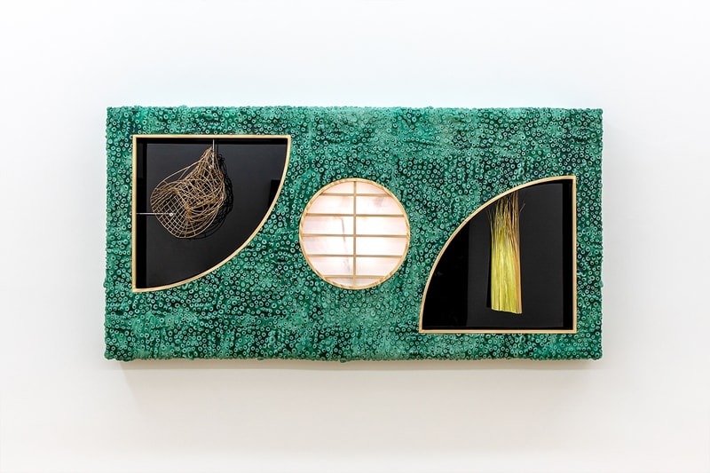 Gagosian HK Laws of Motion Exhibition Recap photos readymade pictures paintings art objects sculptures Josh Kline Jeff Koons Cady Noland Rosemarie Trockel Jeff Wall Anicka Yi. 