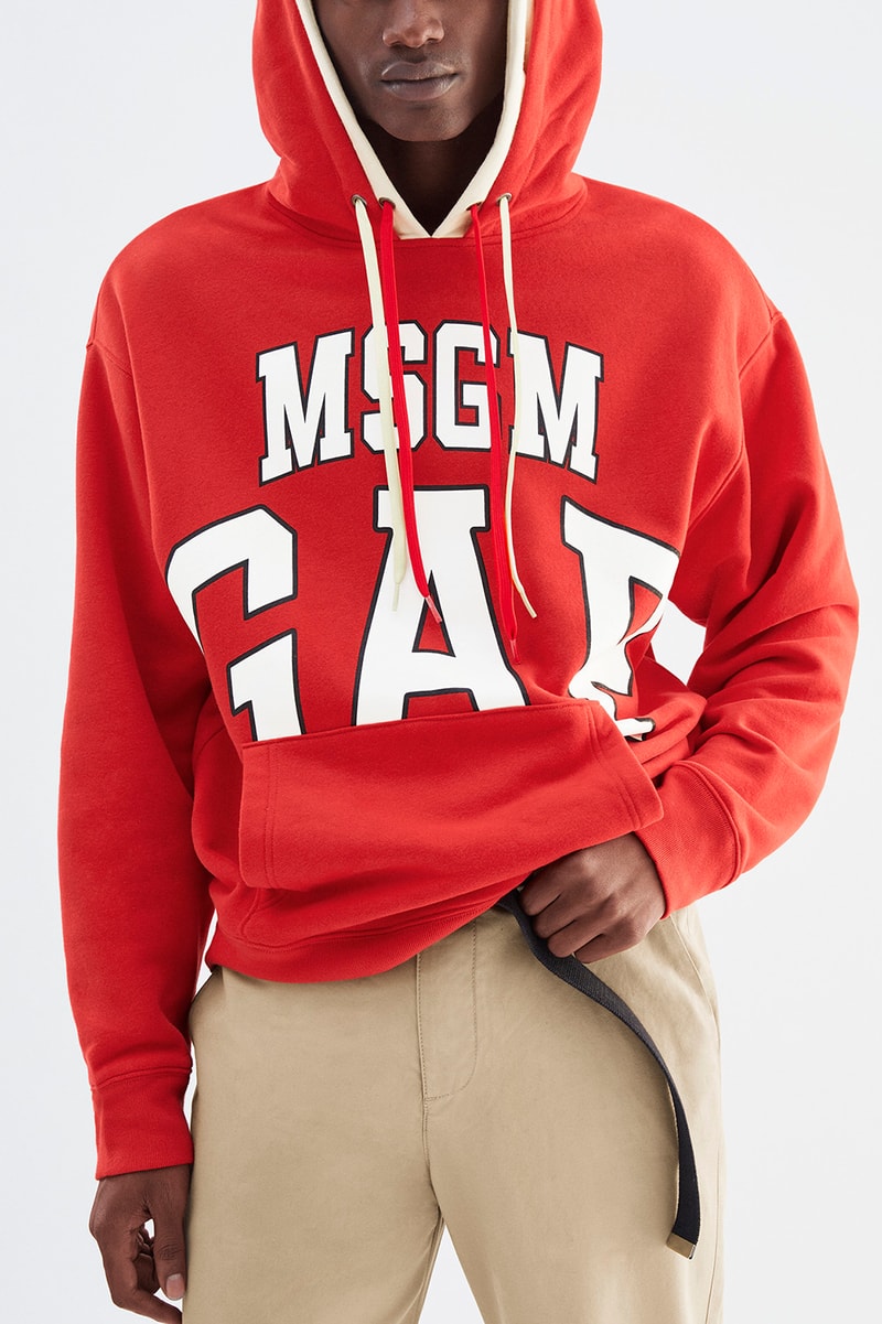Gap GQ The Coolest Designers on the Planet 2018 Gallery No Vacancy Inn Balmain MSGM Dsquared Opening Ceremony logo sweatshirt hoodie