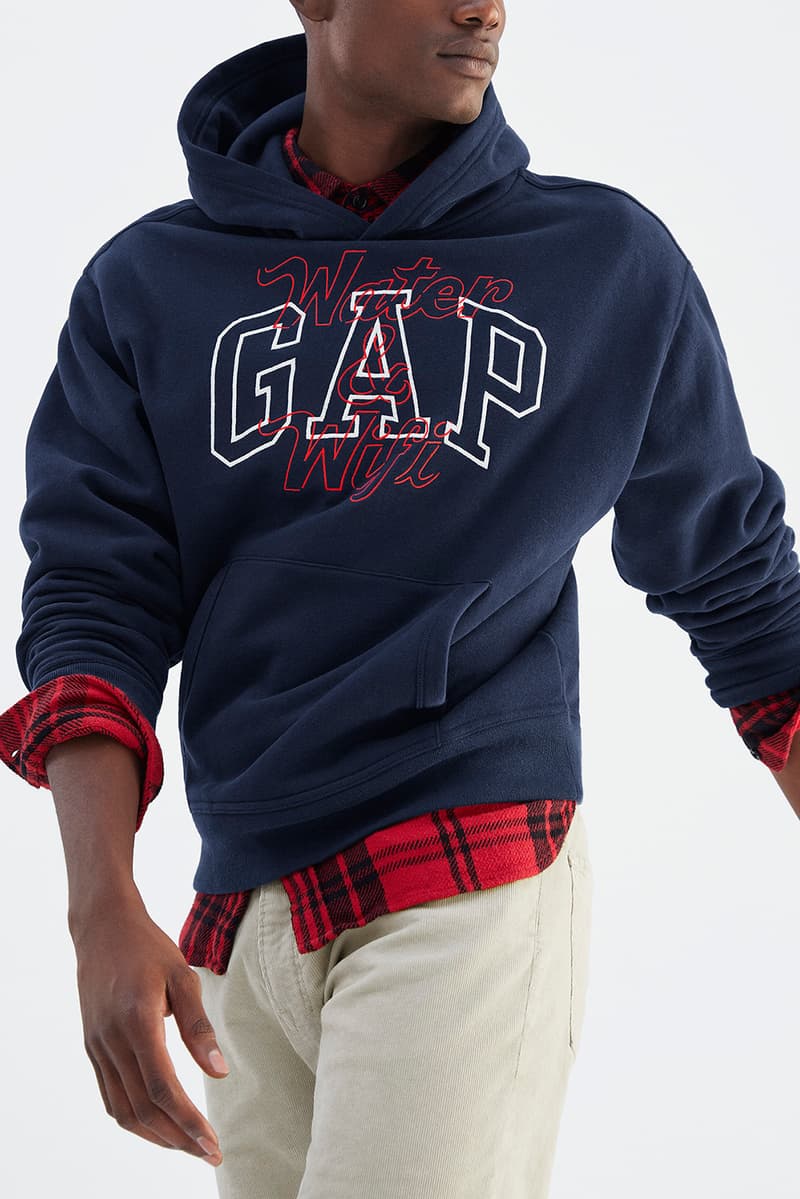 Gap GQ The Coolest Designers on the Planet 2018 Gallery No Vacancy Inn Balmain MSGM Dsquared Opening Ceremony logo sweatshirt hoodie