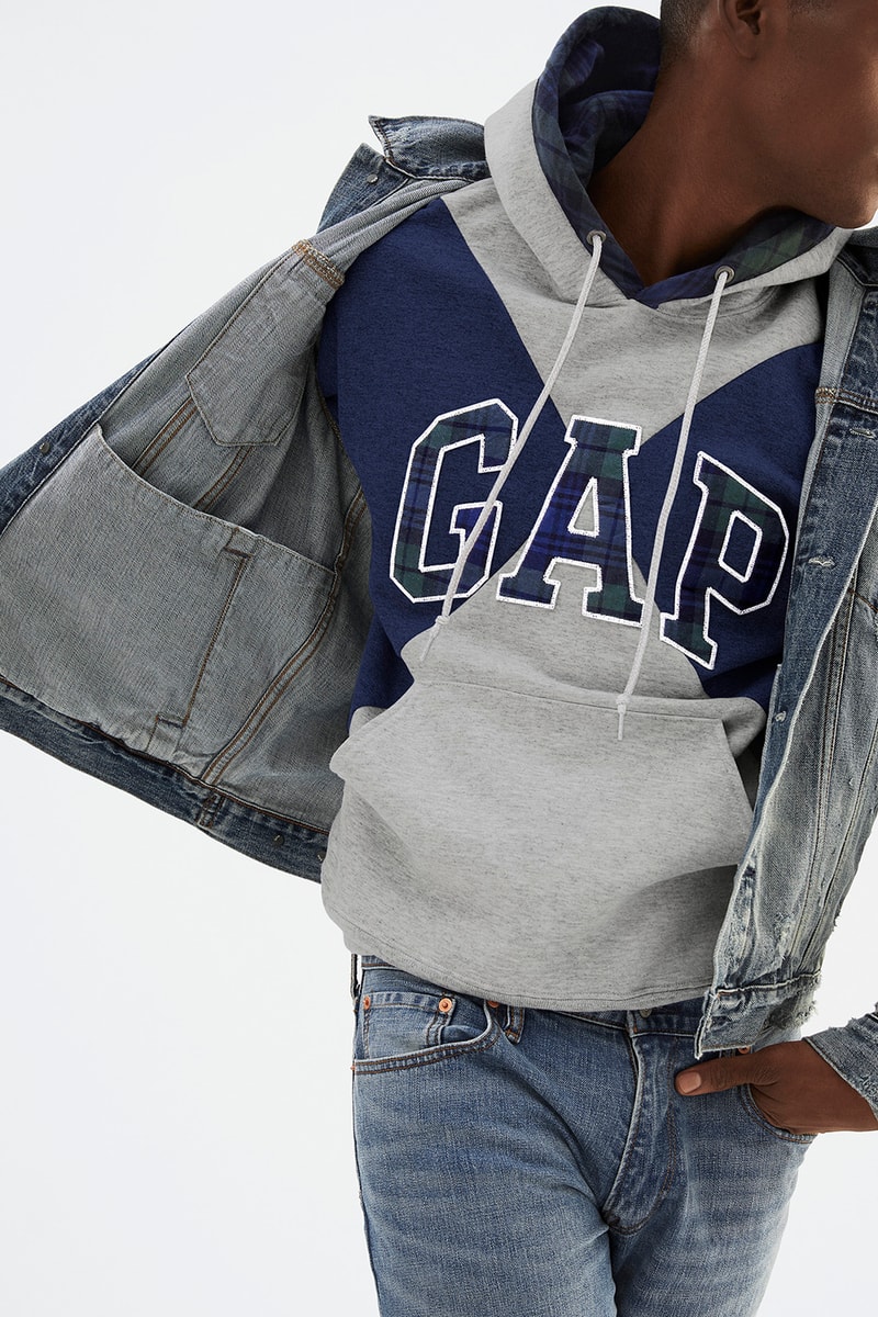 Gap GQ The Coolest Designers on the Planet 2018 Gallery No Vacancy Inn Balmain MSGM Dsquared Opening Ceremony logo sweatshirt hoodie
