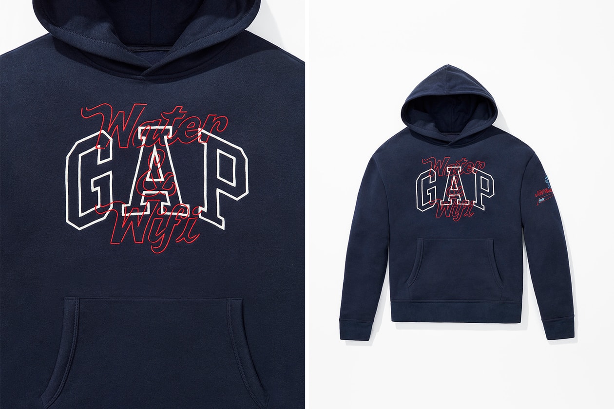 Gap GQ The Coolest Designers on the Planet 2018 Gallery No Vacancy Inn Balmain MSGM Dsquared Opening Ceremony logo sweatshirt hoodie