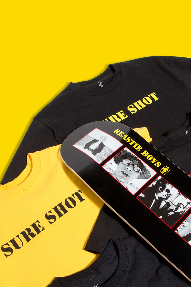 Girl skateboards beastie boys spike jonze collaboration capsule collection tee shirt long sleeve short skate deck board sabotage sure shot imagery photograph behind the scenes black white drop release date info november 16 2018