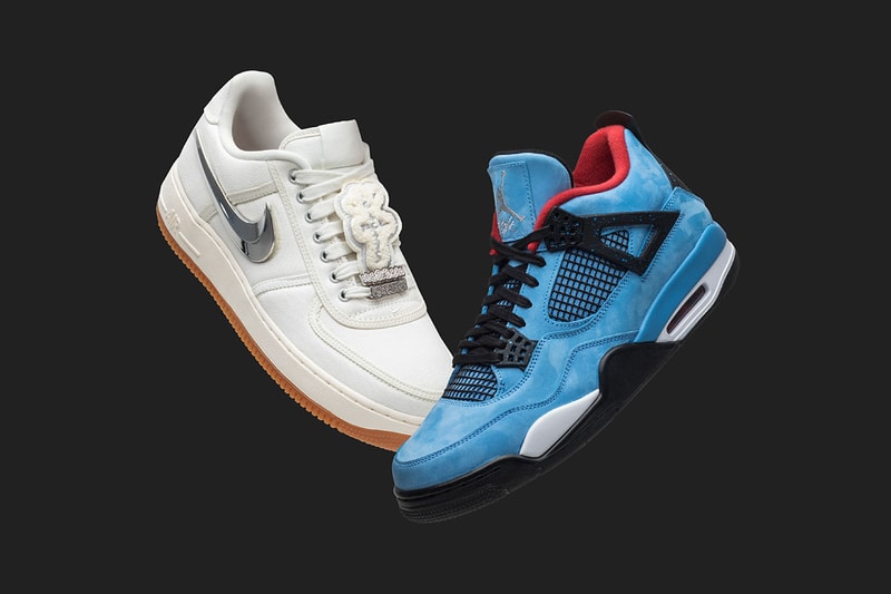 goat travis scott pack black friday giveaway event cactus jack air jordan 4 collaboration air force 1 low swoosh november 23 2018 drop release date info 1000 dollar usd gift card prize app update sail 10.5 size