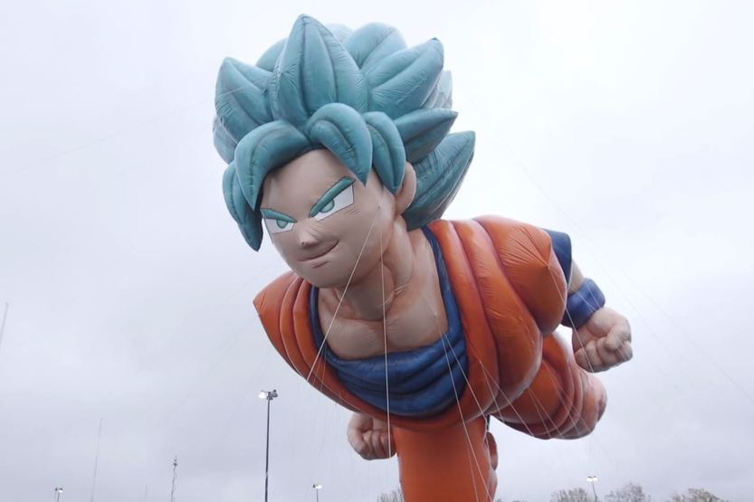 Goku Macy S Thanksgiving Day Balloon First Flight Hypebeast