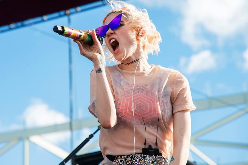 grimes new music song single track album project 2018 november merch line collection t shirt