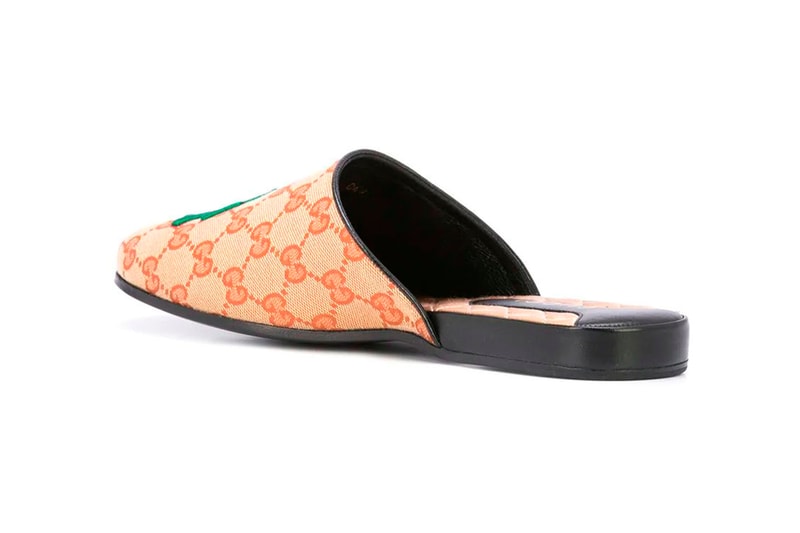 Gucci LA Angels Logo GG Slipper Release Info Date Green Monogram