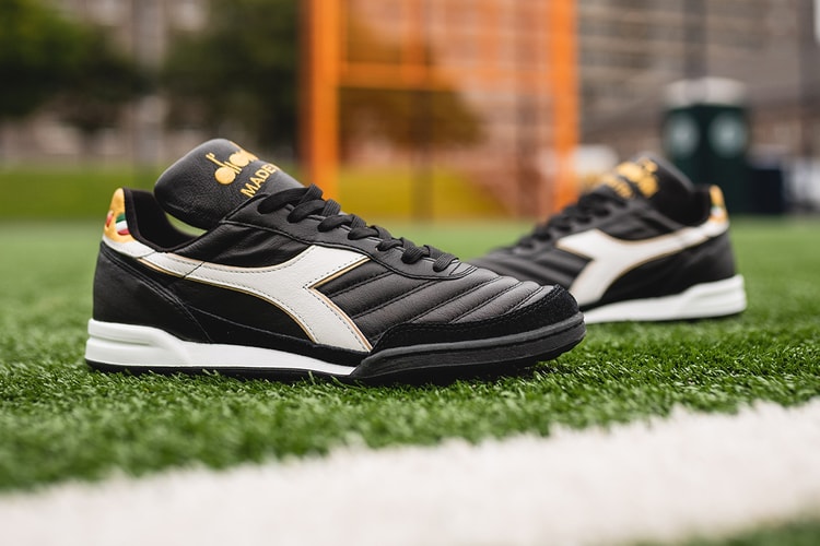 Hanon & Diadora Celebrate '80s & '90s Football With "Pallone d'Oro" Sneaker