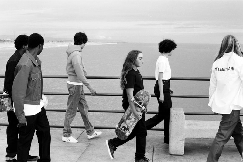 Helmut Lang Jeans Collection editorial Ed Templeton photographer skateboarders release date price zine 
