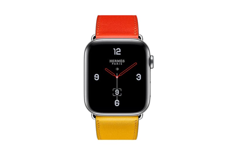 Hermès Apple Watch Series 4 Straps 2018 price colors new leather premium tech accessory luxury double tour single tour 