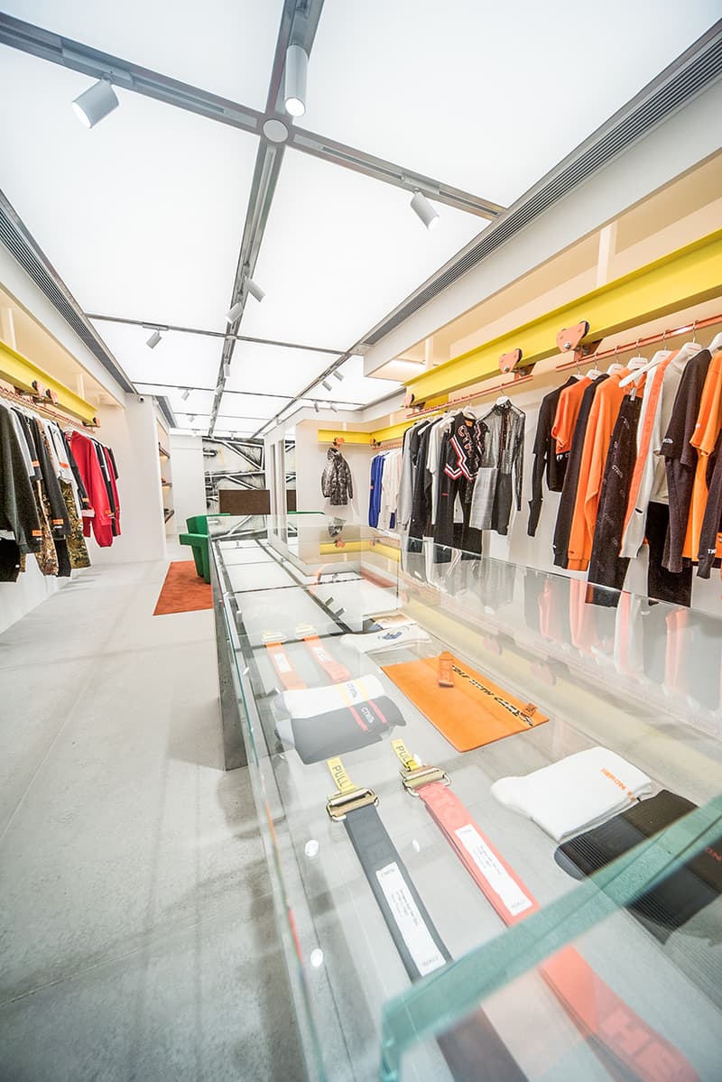 heron preston flagship store hong kong november 29 2018 open debut launch shop storefront