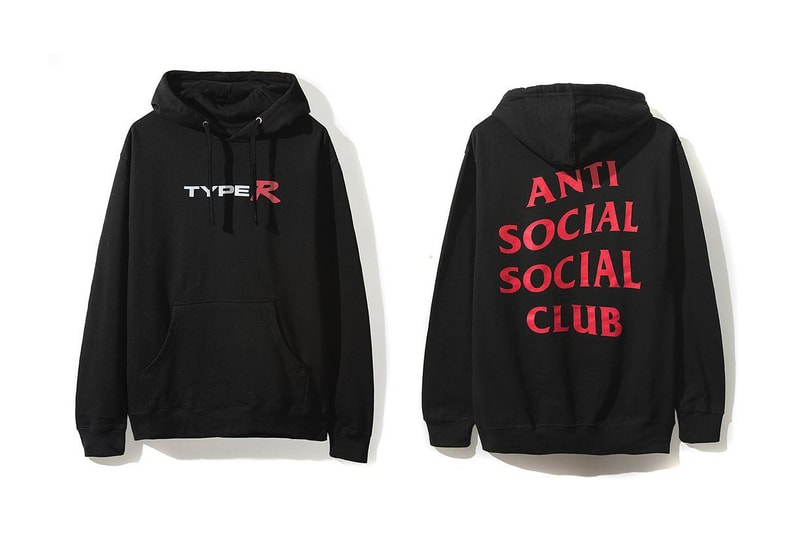 Anti Social Social Club honda collaboration type r hat hoodie tee shirt november 3 2018 drop release date info