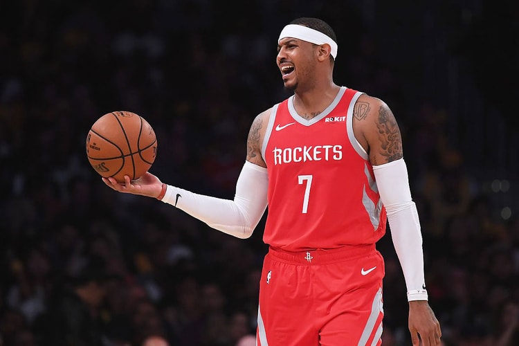 Houston Rockets to Part Ways With Carmelo Anthony After Just 10 Games