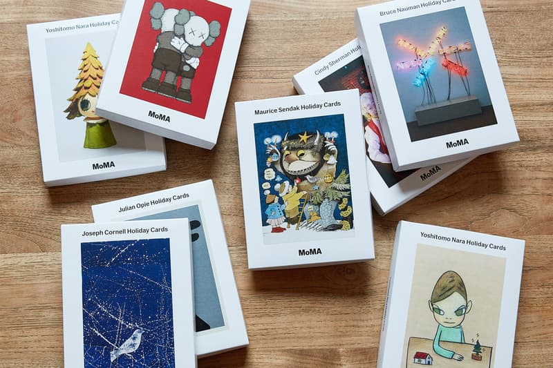 moma design store artist holiday cards giveaway hypebeast art