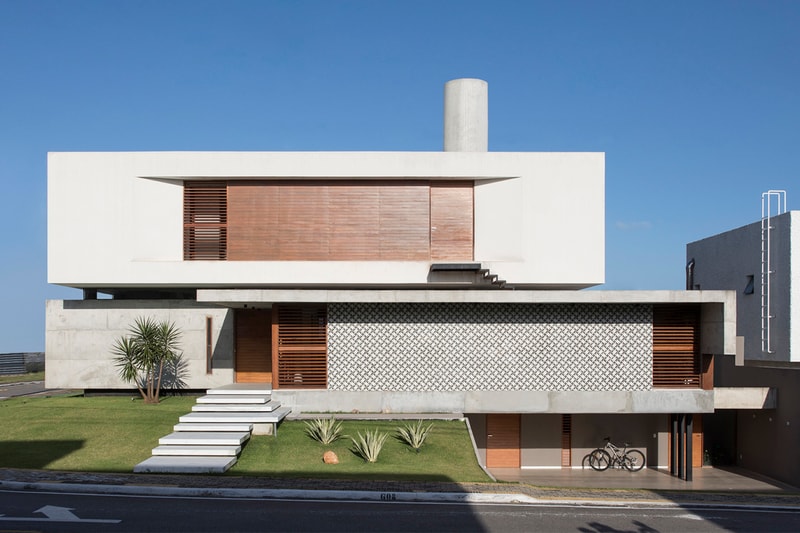 IF House Martins Lucena Arquitetos Brazil Modern Interior Exterior Design Houses Homes Architect Architecture Architectural Swimming Pool Garden
