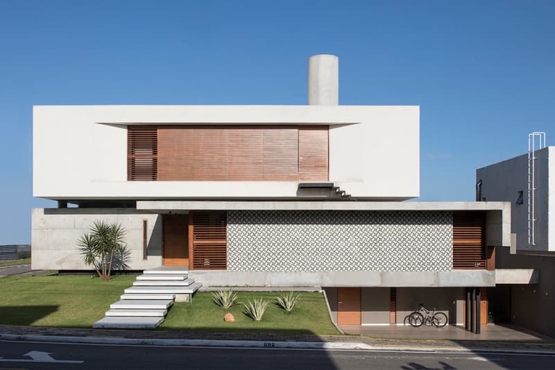 IF House Martins Lucena Arquitetos Brazil Modern Interior Exterior Design Houses Homes Architect Architecture Architectural Swimming Pool Garden
