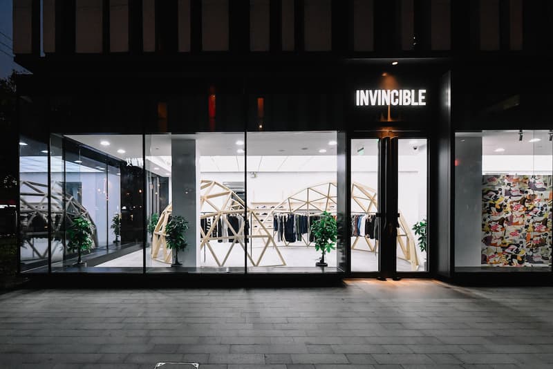 invincible shanghai store opening wacko maria collaboration fashion style streetwear shoes kicks apparel clothing