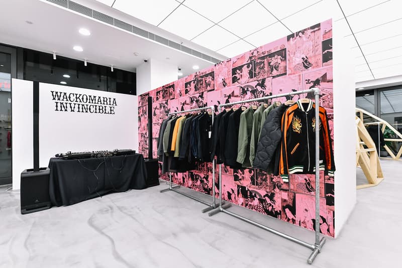 invincible shanghai store opening wacko maria collaboration fashion style streetwear shoes kicks apparel clothing