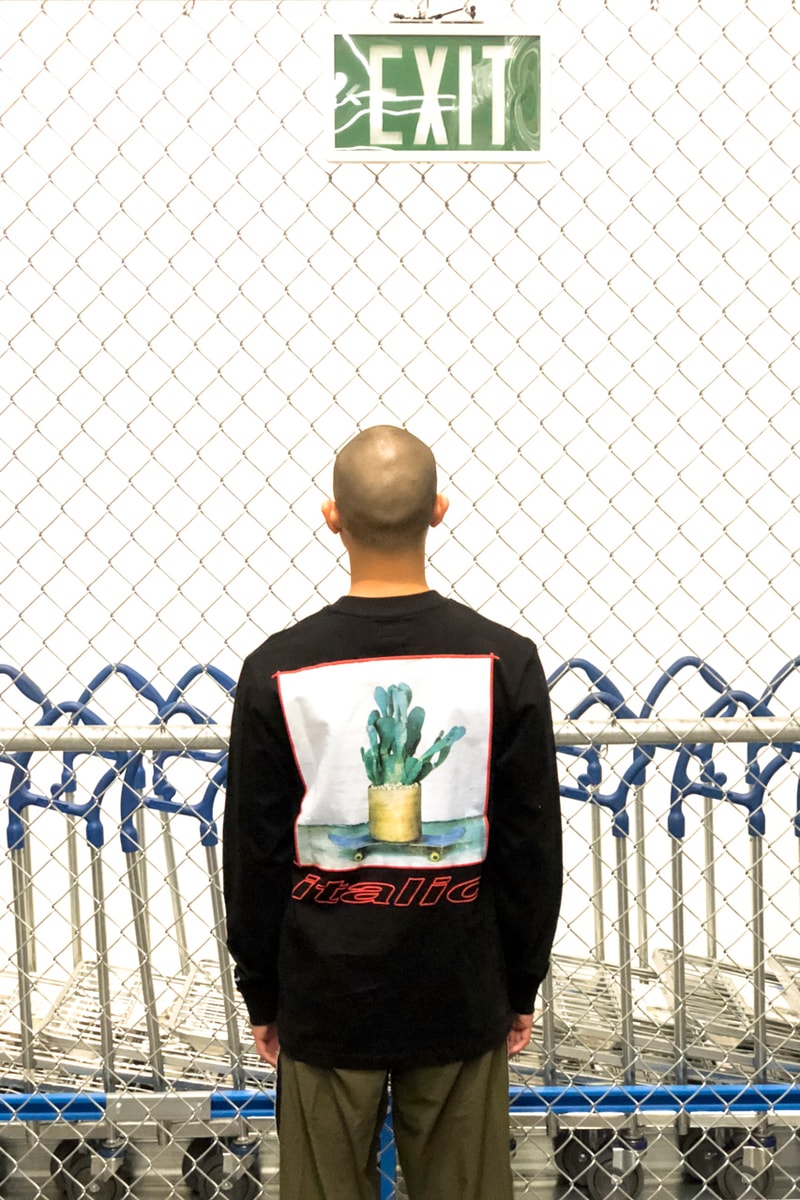 ITALIC Collection UNO Lookbook Hoodie T shirt Long Short Sleeve