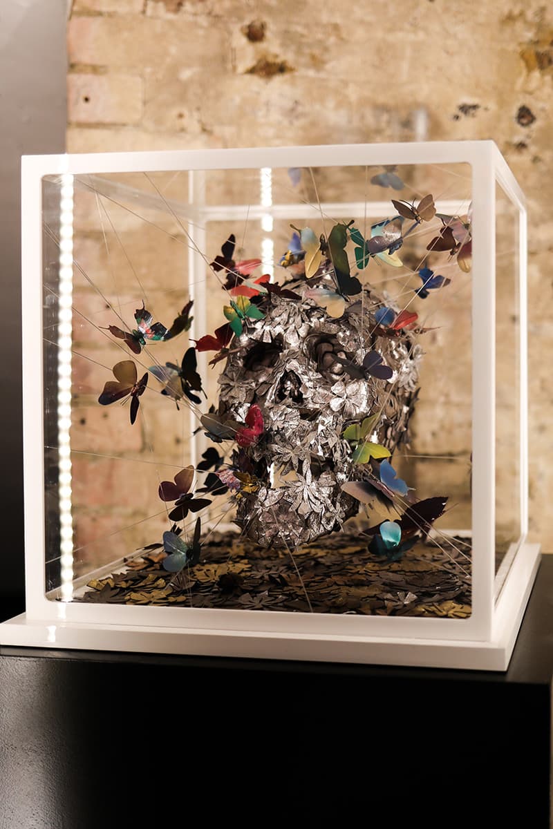 Jacky Tsai "Reincarnation" Unit London Exhibit Inside Closer Look Art Exhibition 