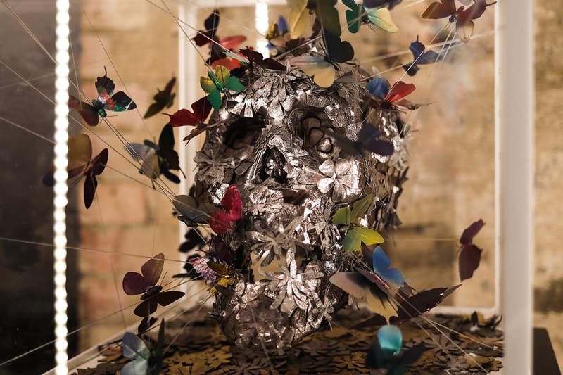 Jacky Tsai "Reincarnation" Unit London Exhibit Inside Closer Look Art Exhibition 