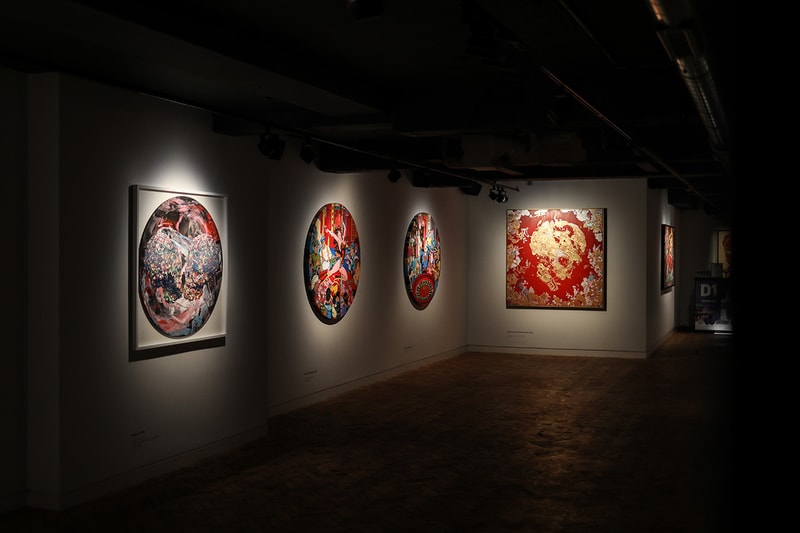 Jacky Tsai "Reincarnation" Unit London Exhibit Inside Closer Look Art Exhibition 