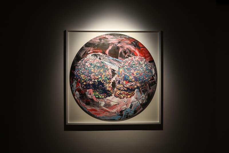 Jacky Tsai "Reincarnation" Unit London Exhibit Inside Closer Look Art Exhibition