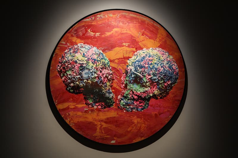 Jacky Tsai "Reincarnation" Unit London Exhibit Inside Closer Look Art Exhibition