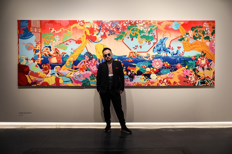 Jacky Tsai "Reincarnation" Unit London Exhibit Inside Closer Look Art Exhibition 