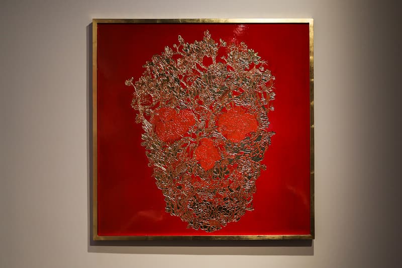 Jacky Tsai "Reincarnation" Unit London Exhibit Inside Closer Look Art Exhibition