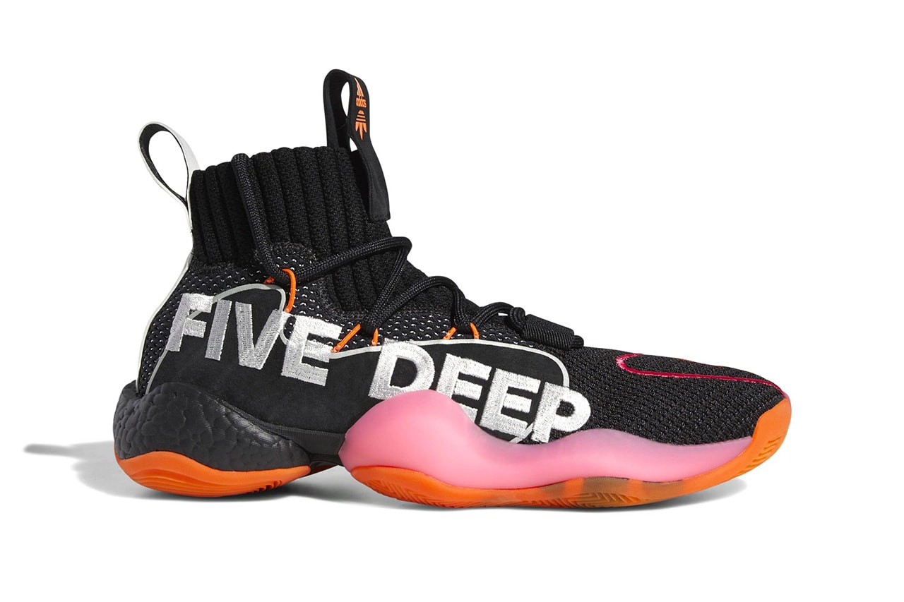 John Wall adidas Crazy BYW X PE "Wall Way" Official Imagery release public general sneaker black pink orange player edition