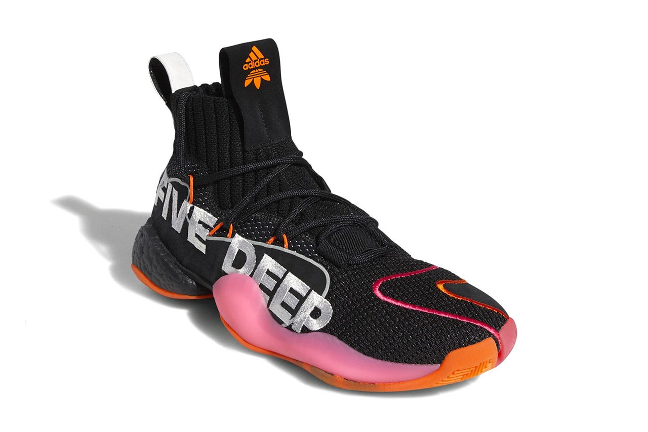John Wall adidas Crazy BYW X PE "Wall Way" Official Imagery release public general sneaker black pink orange player edition