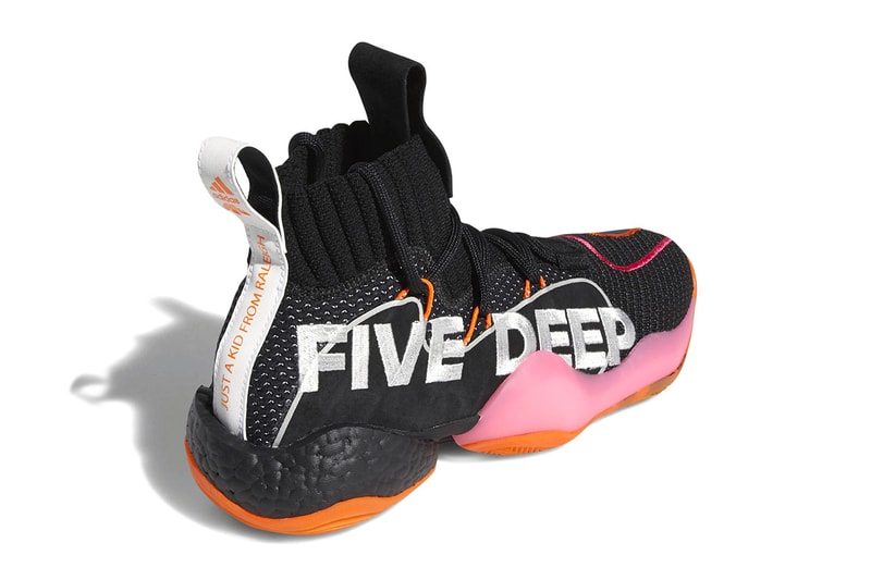John Wall adidas Crazy BYW X PE "Wall Way" Official Imagery release public general sneaker black pink orange player edition