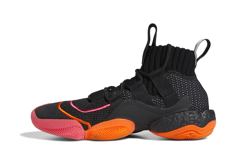 John Wall adidas Crazy BYW X PE "Wall Way" Official Imagery release public general sneaker black pink orange player edition