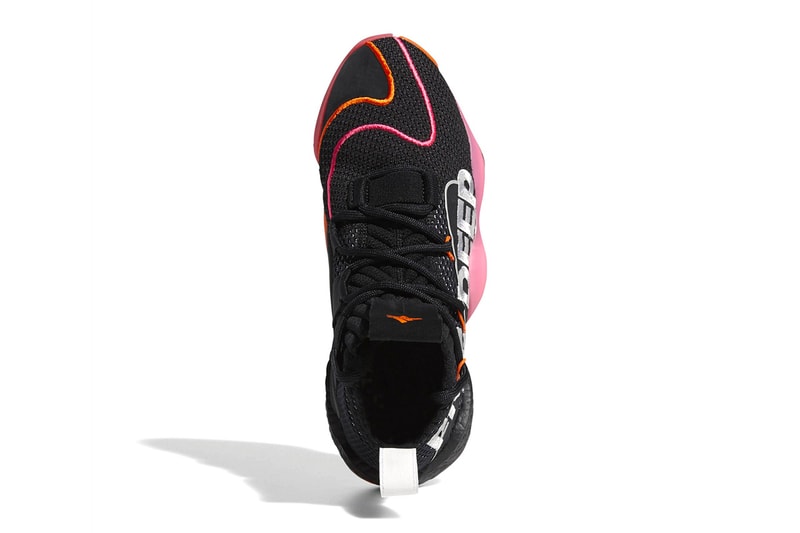 John Wall adidas Crazy BYW X PE "Wall Way" Official Imagery release public general sneaker black pink orange player edition